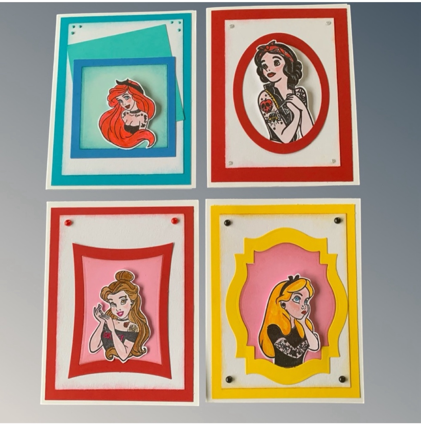 Tattooed Disney Princesses