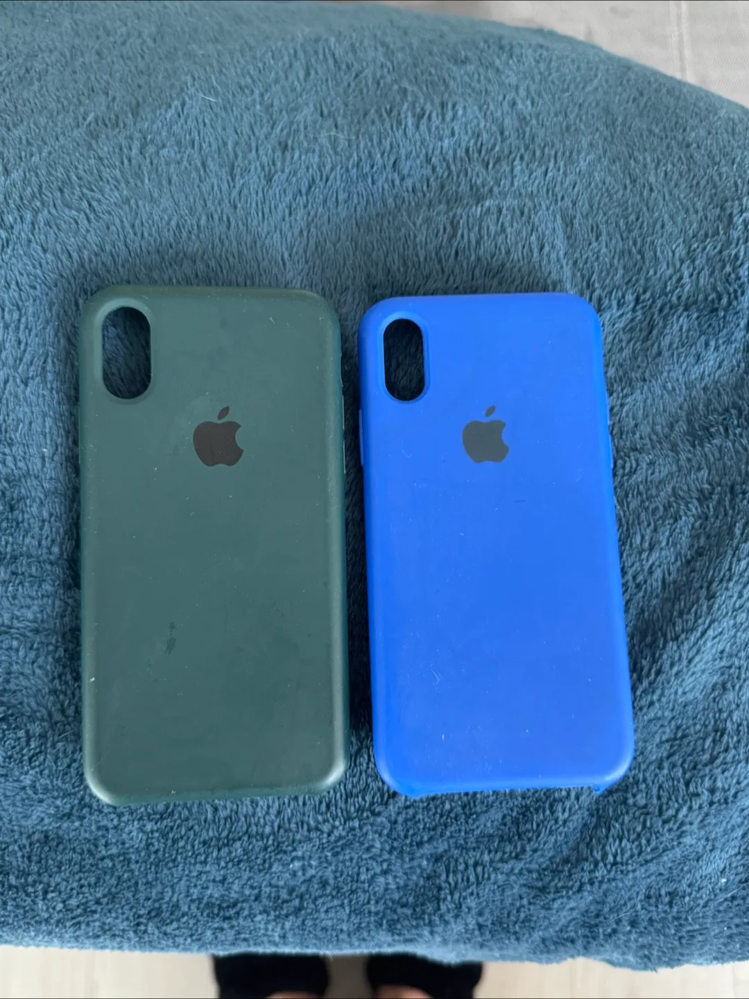 2 Apple iPhone X Case - Green & Blue thumbnail