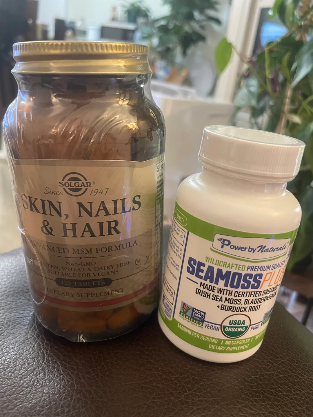 New Power by Naturals SEAMOSS PLUS & Solgar Skin, Nails & Hair thumbnail