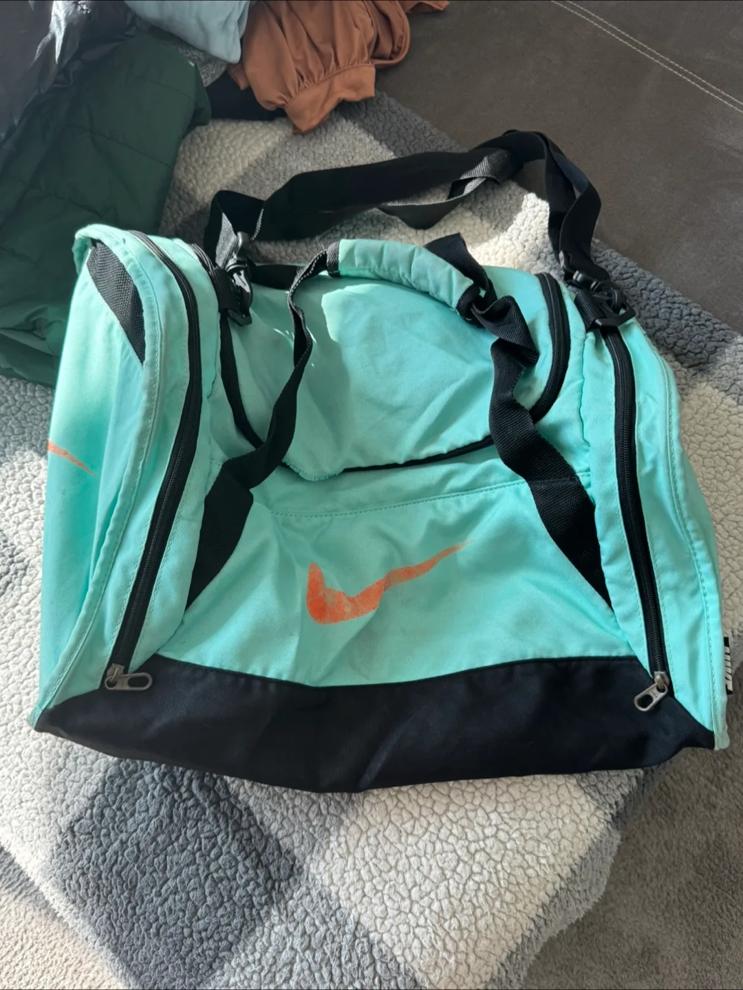 Nike Duffle Bag - Turquoise thumbnail