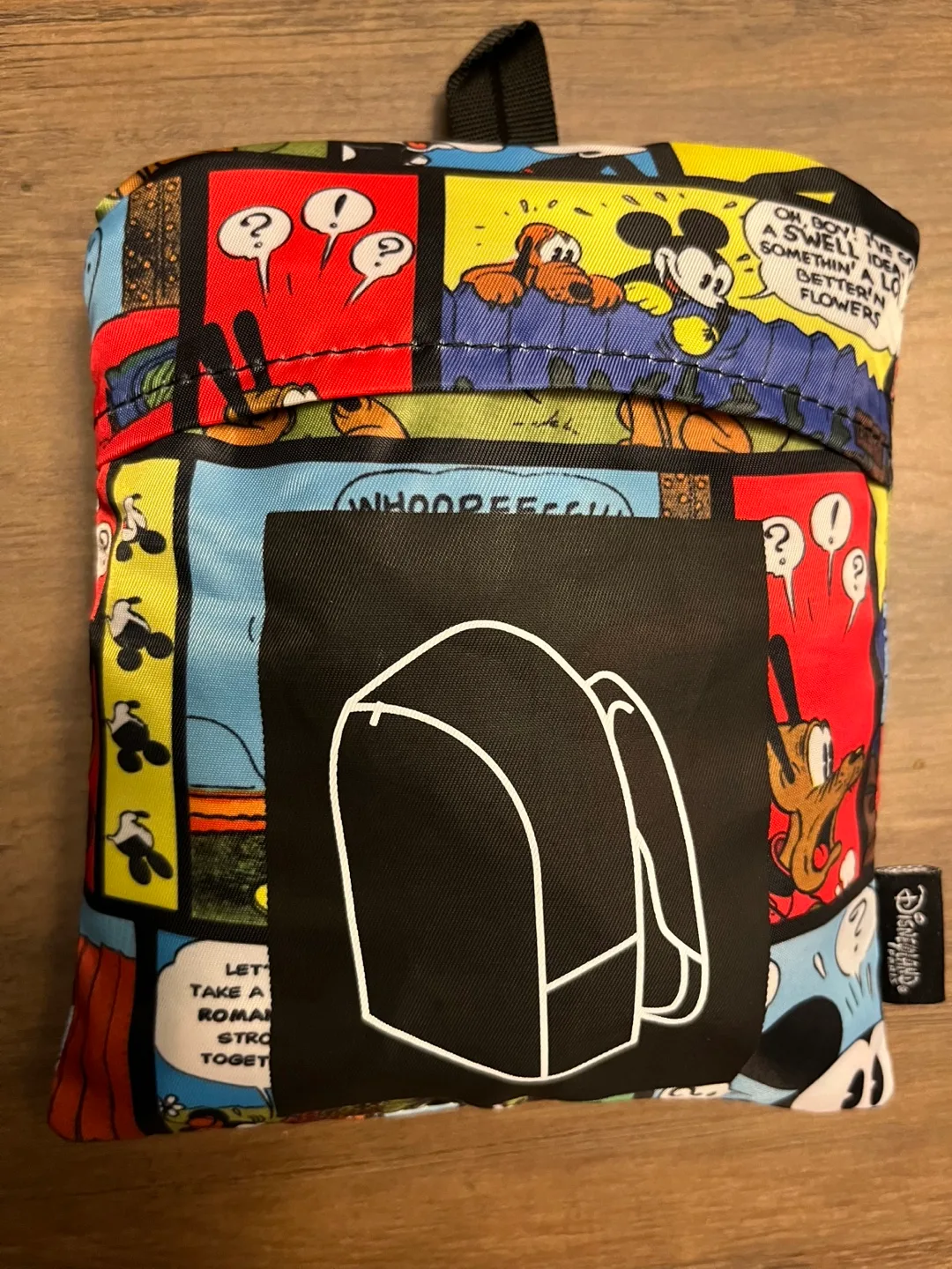 Disney Parks Mickey Mouse Comic Backpack