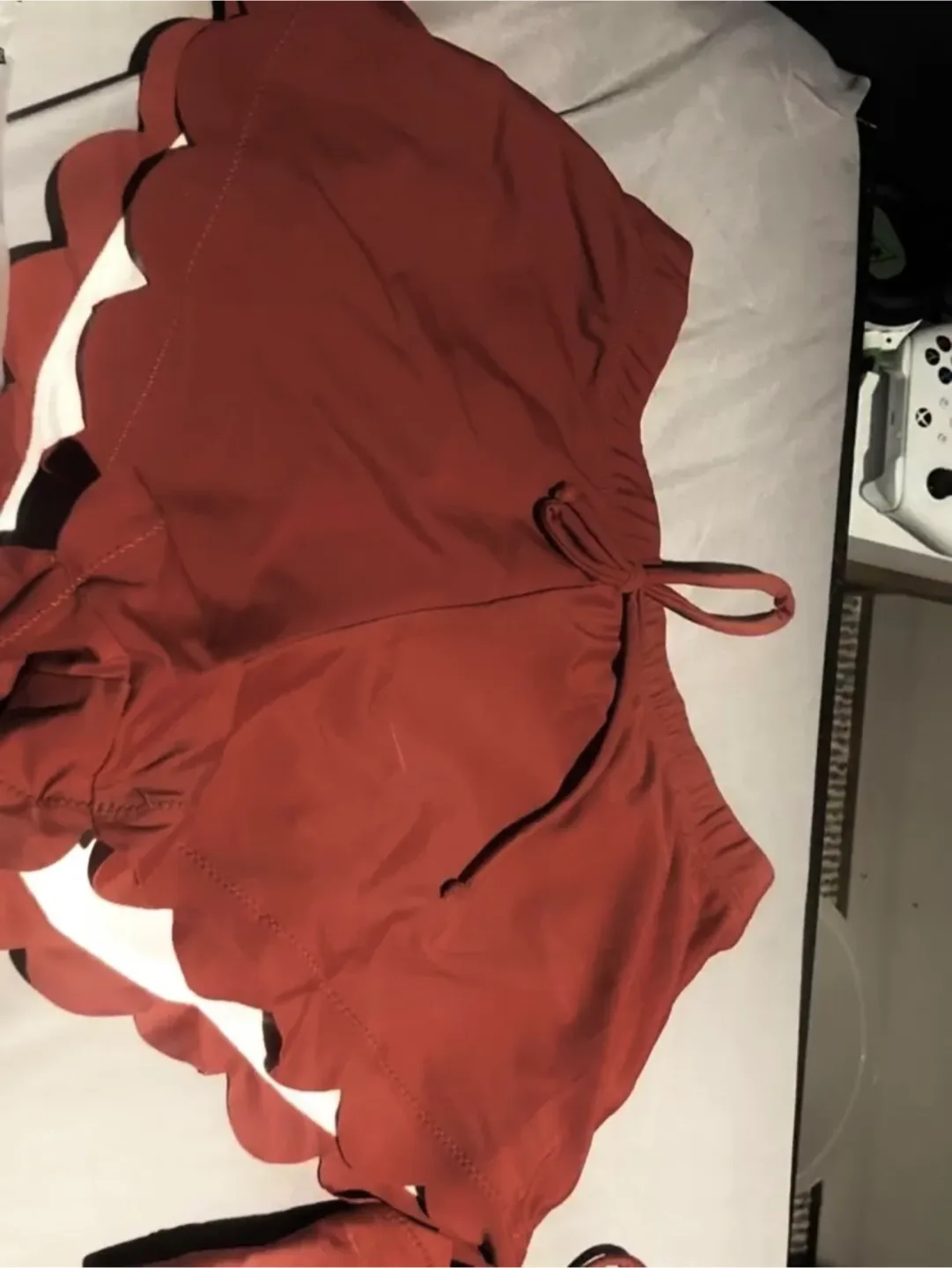 Burgundy 3-piece Swimsuit Set image indicator(2)