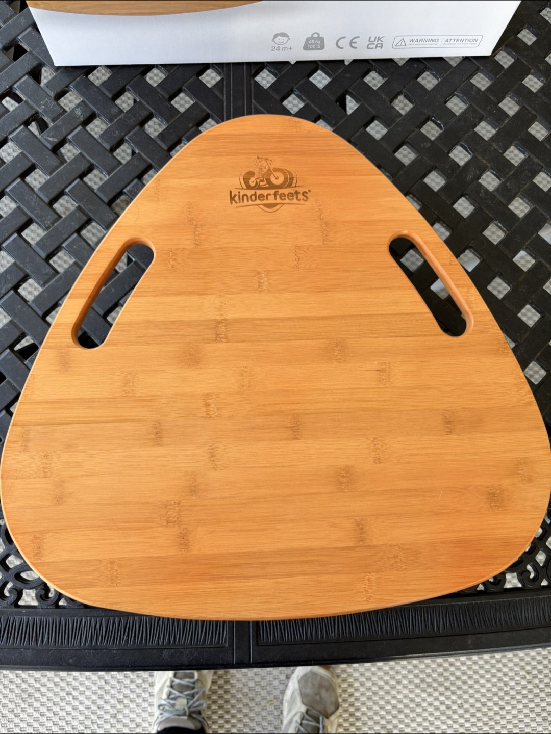 Kinderfeets Tummy Glider Scooter Board - Bamboo - photo 2
