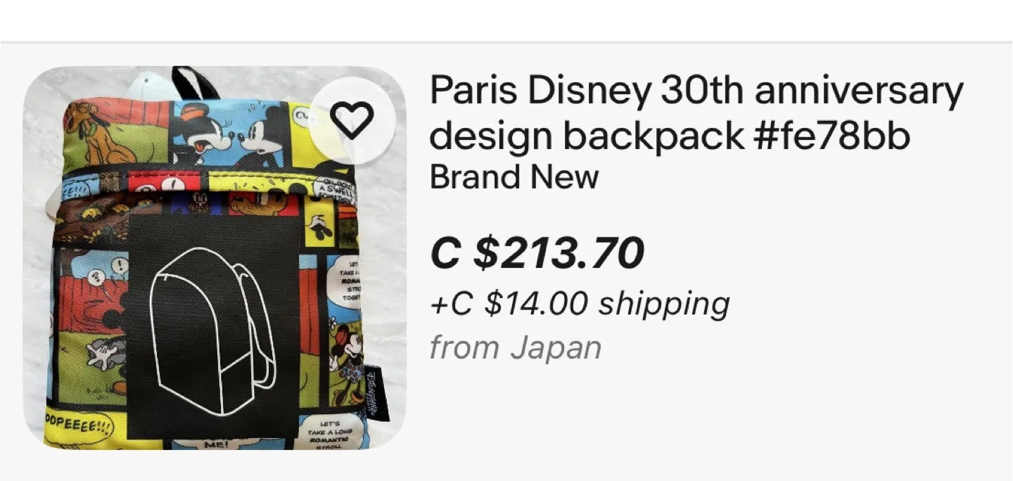 Disney Parks Mickey Mouse Comic Backpack image indicator(7)