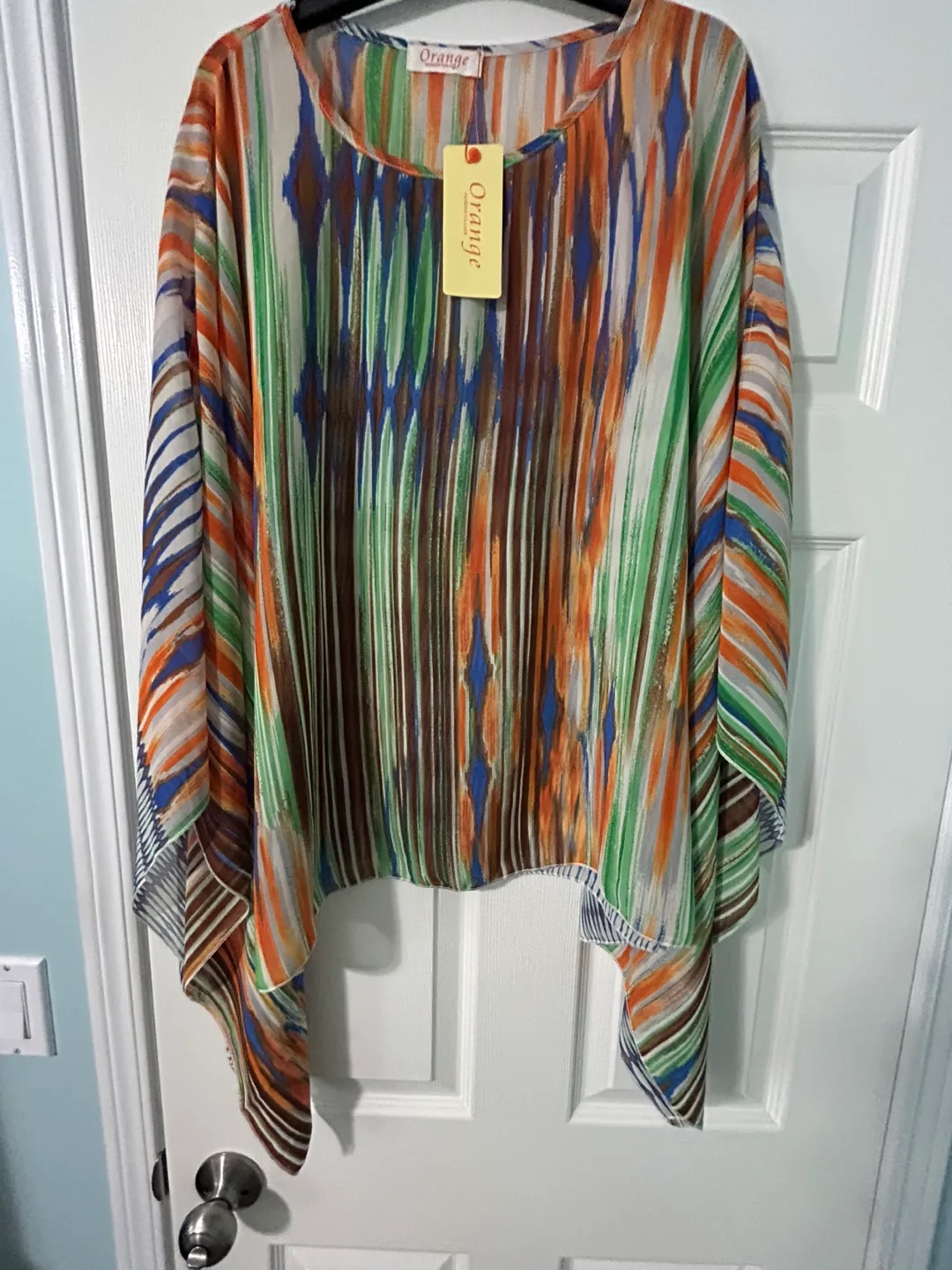 New Poncho style top -one size thumbnail