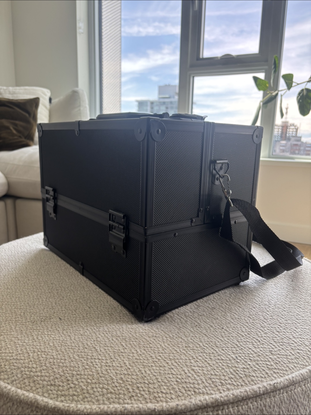 Black Makeup/Cosmetic Organizer Case