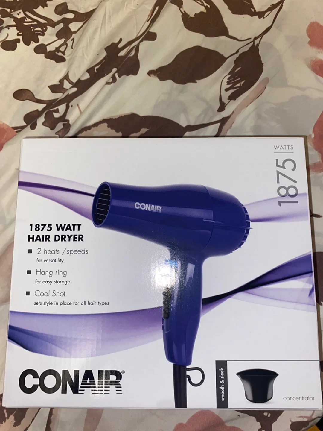 Conair 1875 Watt Hair Dryer - New in Box! thumbnail