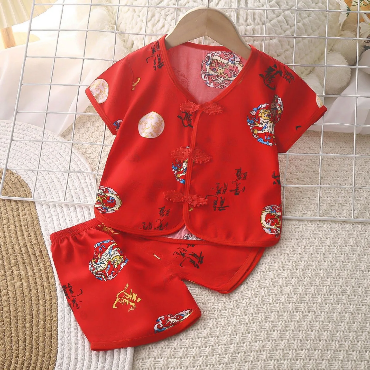 Baby Red Outfit Set-Great for baby’s 1st birthday thumbnail