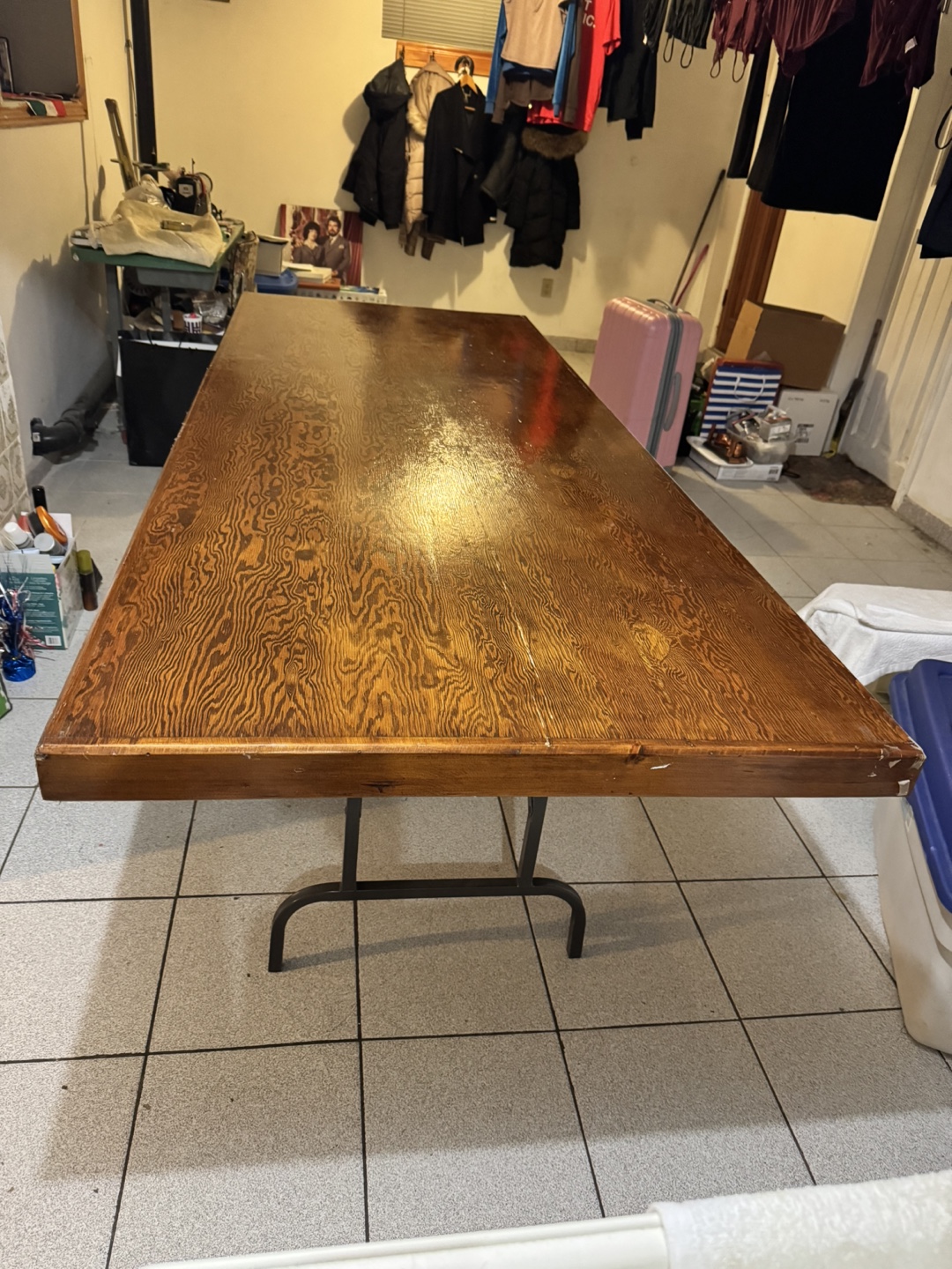 Wooden Folding Table - photo 2