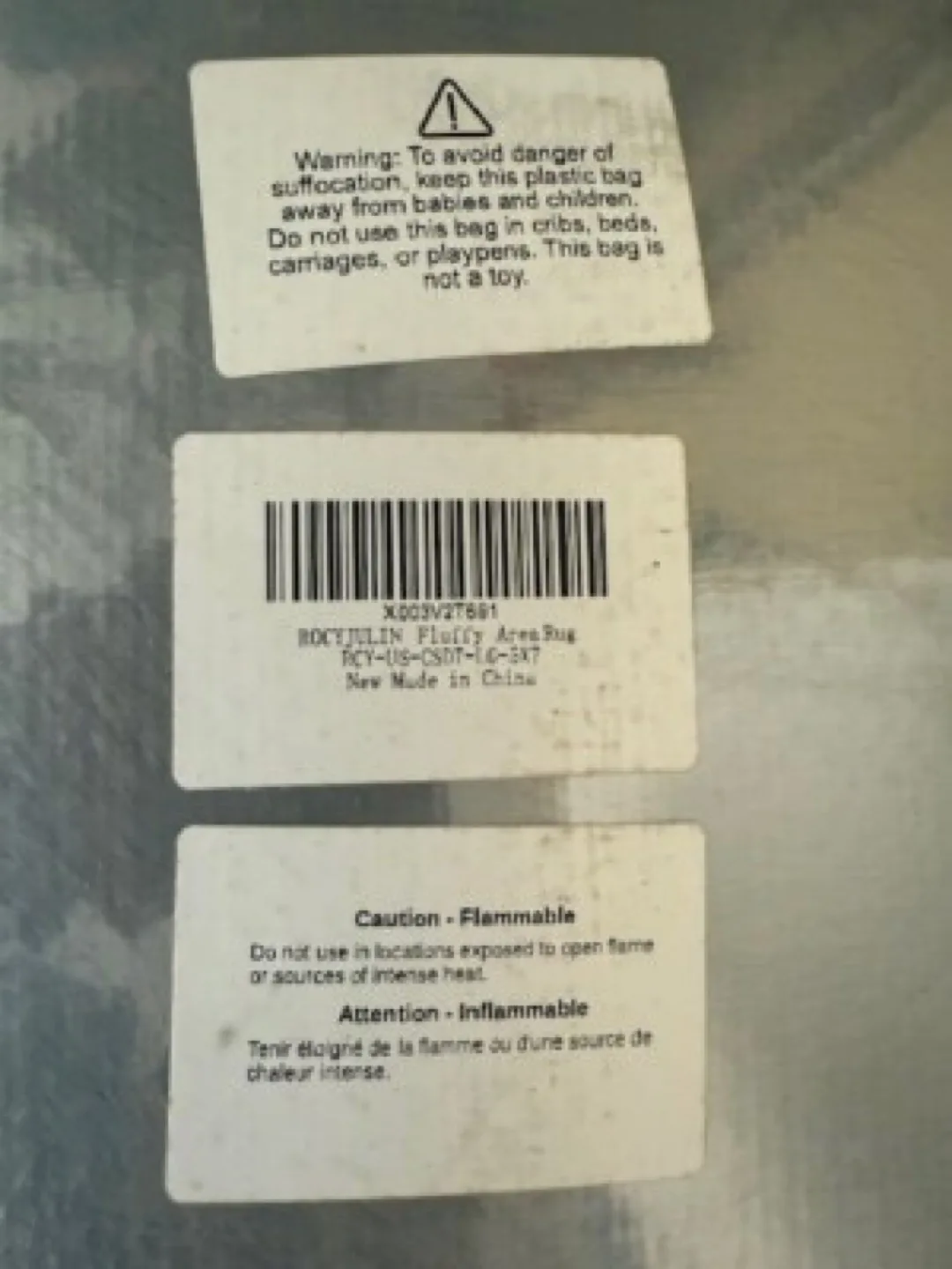 5*7 Fluffy Area Rug - New in Package! image indicator(3)