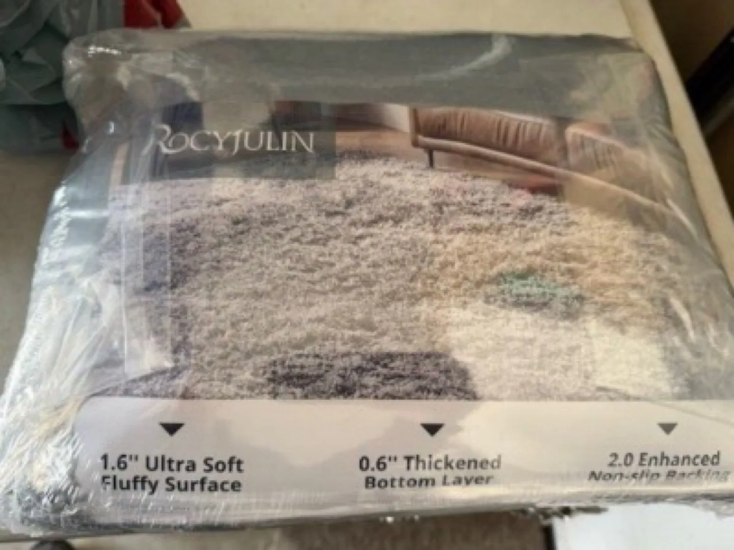 5*7 Fluffy Area Rug - New in Package! image indicator(2)