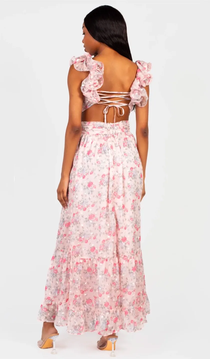 Honey & Rosie Floral Maxi Dress image indicator(4)