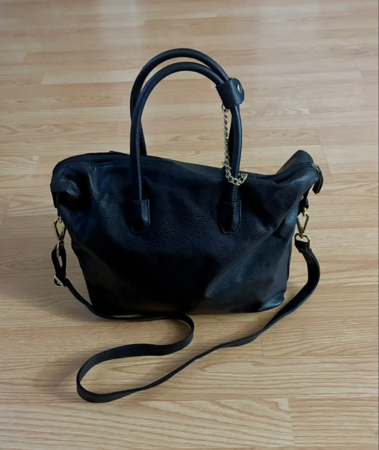 H&M Black Tote Style Purse image indicator(2)