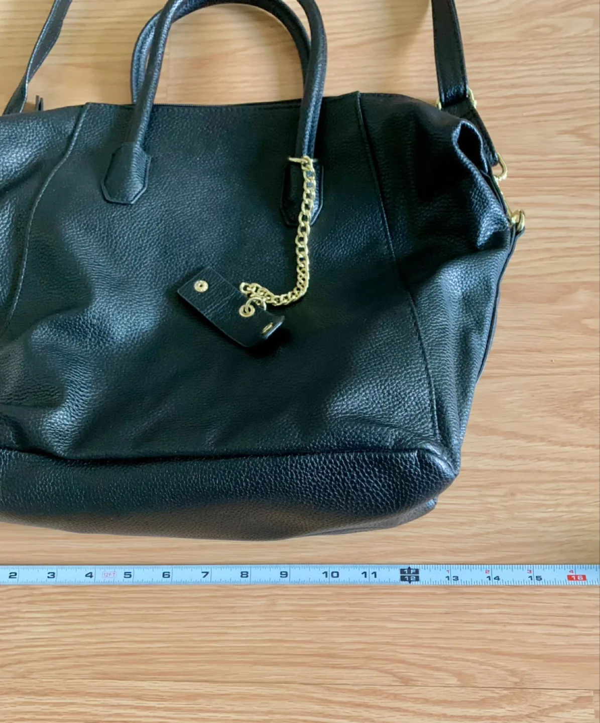 H&M Black Tote Style Purse image indicator(3)