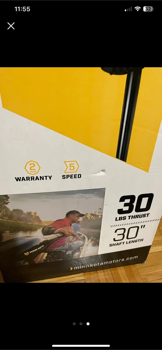 New Minn Kota Endura Transom-Mount Trolling Motor image indicator(2)