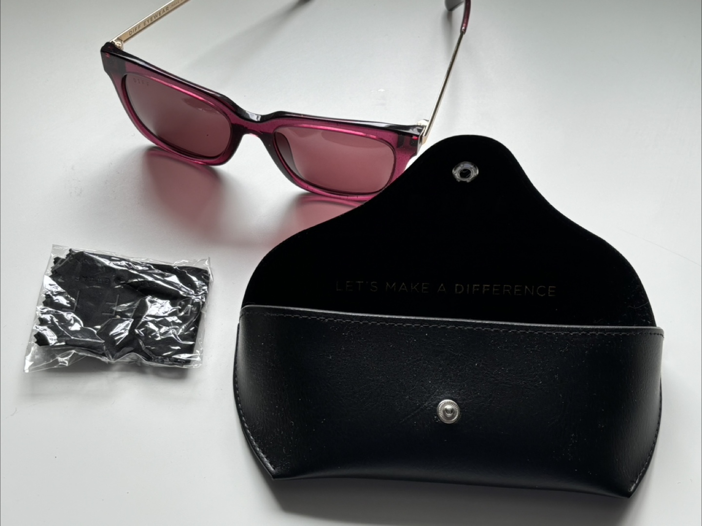 DIFF Eyewear Fuchsia Sunglasses Bella - photo 4