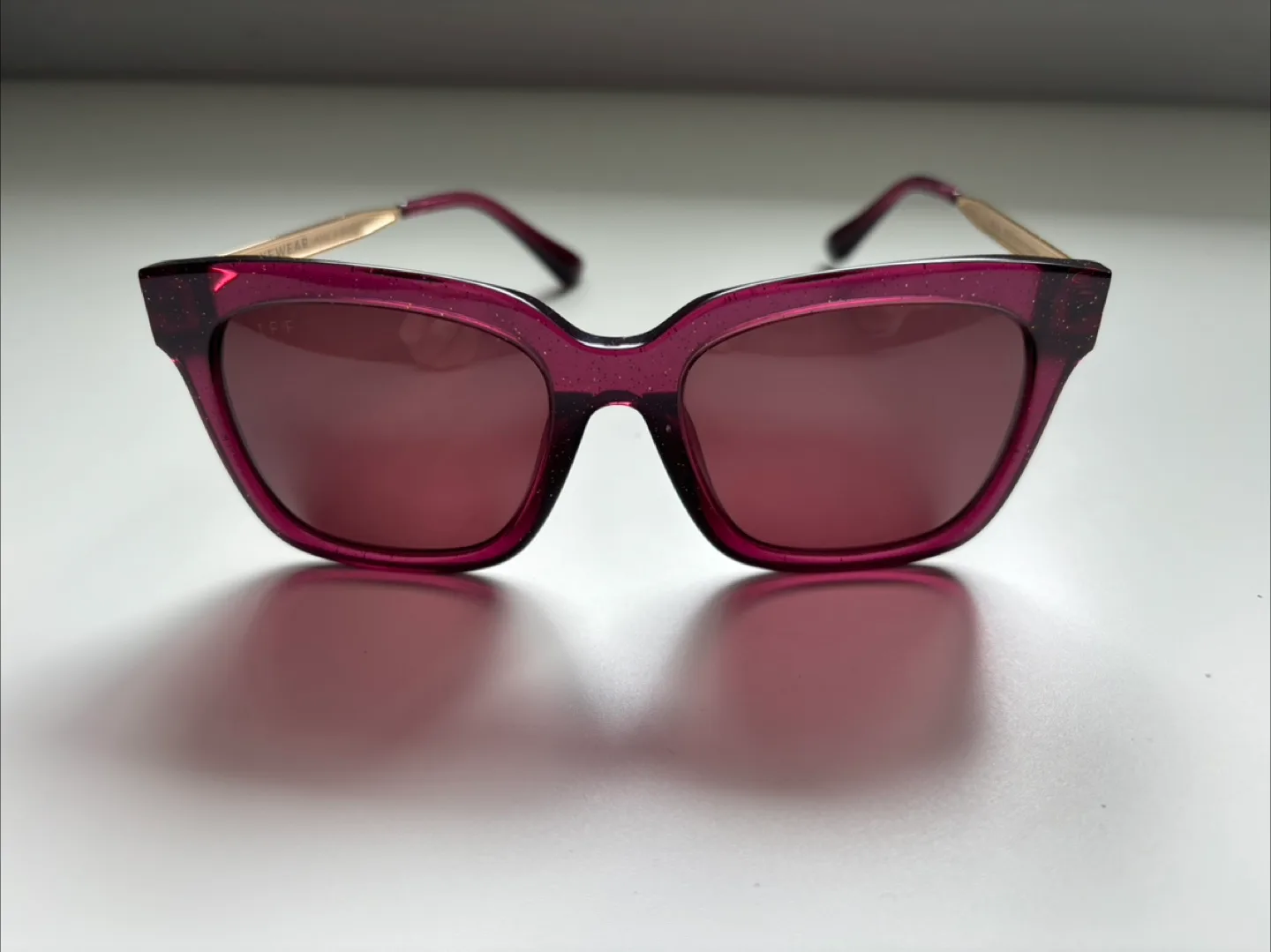 DIFF Eyewear Fuchsia Sunglasses Bella image indicator(3)