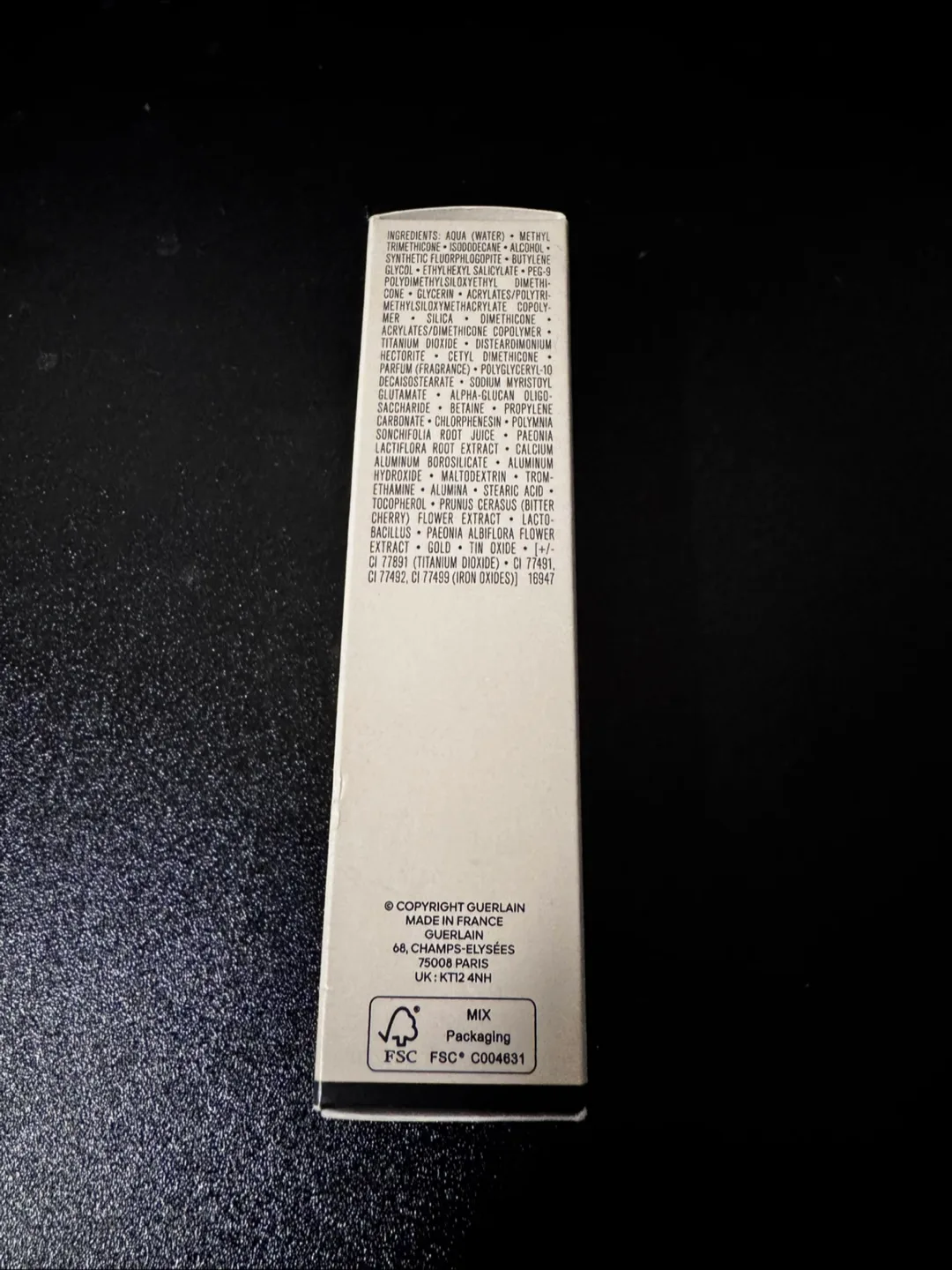 Guerlain Parure Gold Skin Matte Foundation - 1C Cool/Rosé image indicator(3)