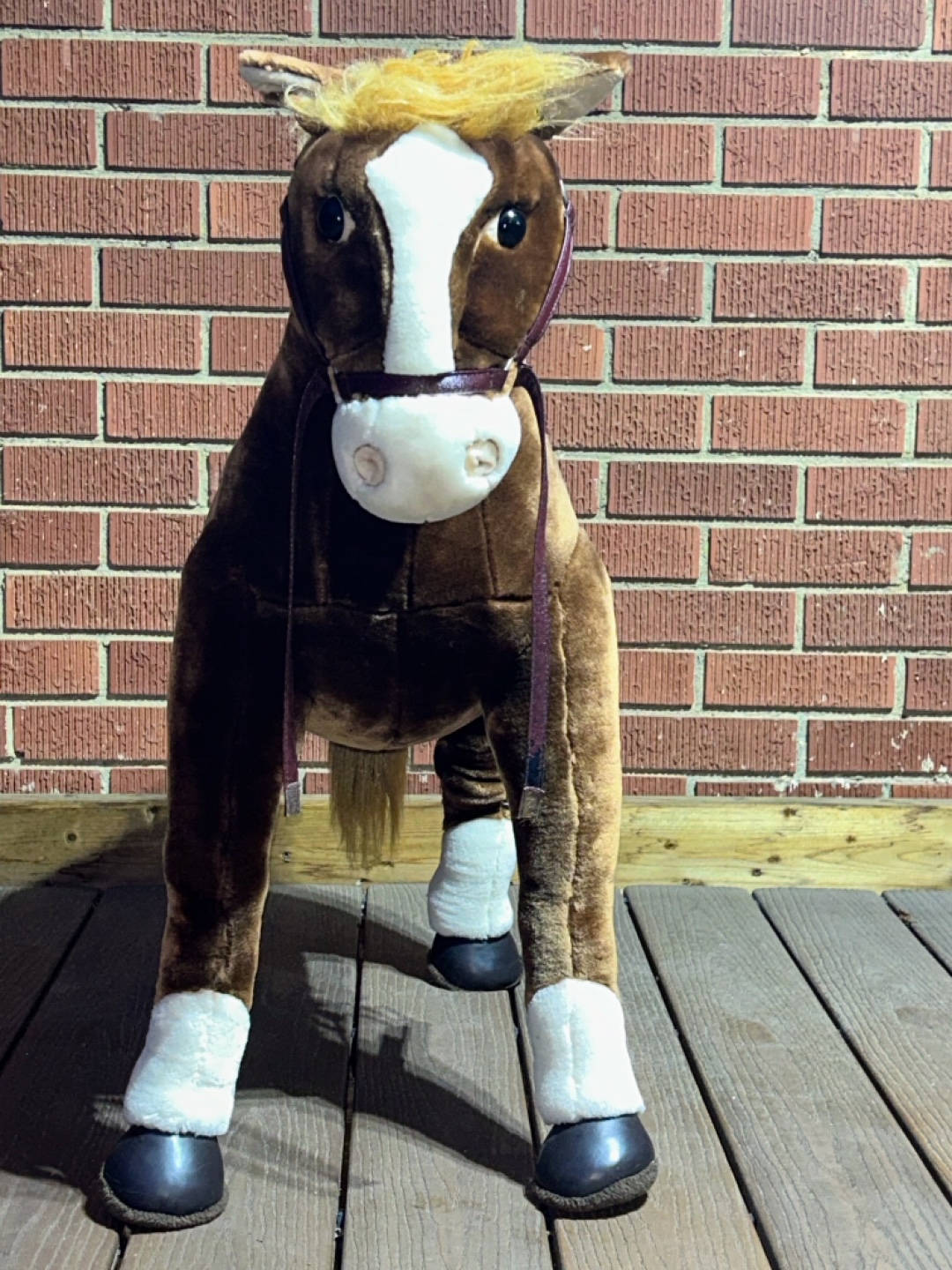 Plush Ride-On Horse Toy - photo 3