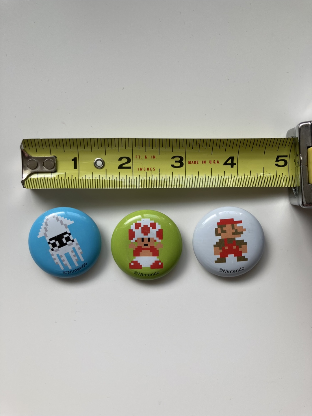 Nintendo Mario Pins (Set of 3) - photo 2