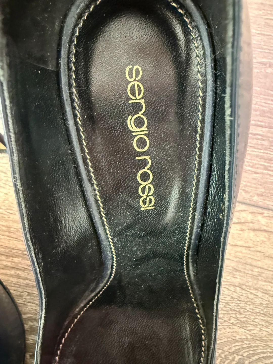 Sergio Rossi blue Heels Size 35.5 image indicator(2)