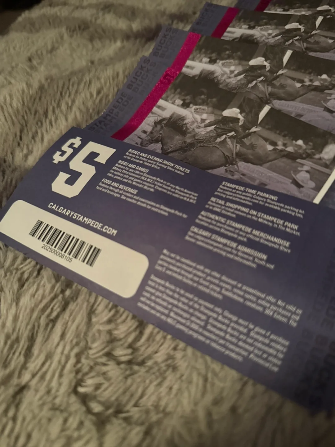 Stampede Ride Pass $30 Stampede Bucks& 2 for 1 Addmission image indicator(5)