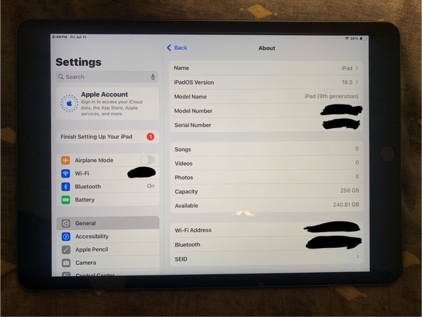iPad 9th Gen 256GB, Wi-Fi - photo 4