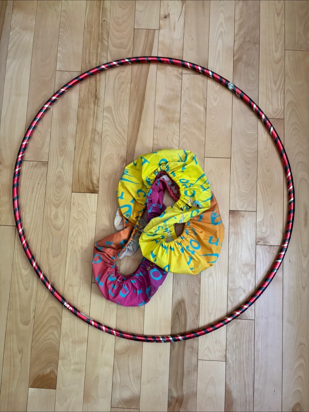 Rhythmic gymnastics hoop and cover thumbnail