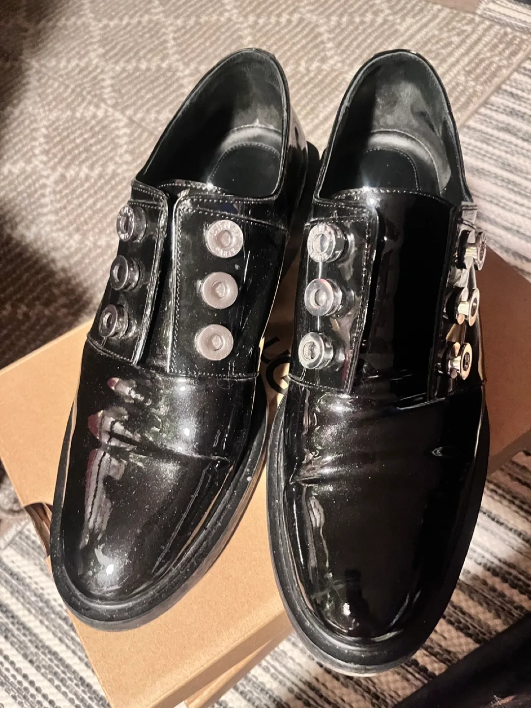 Kenzo Black Patent Leather Shoes thumbnail