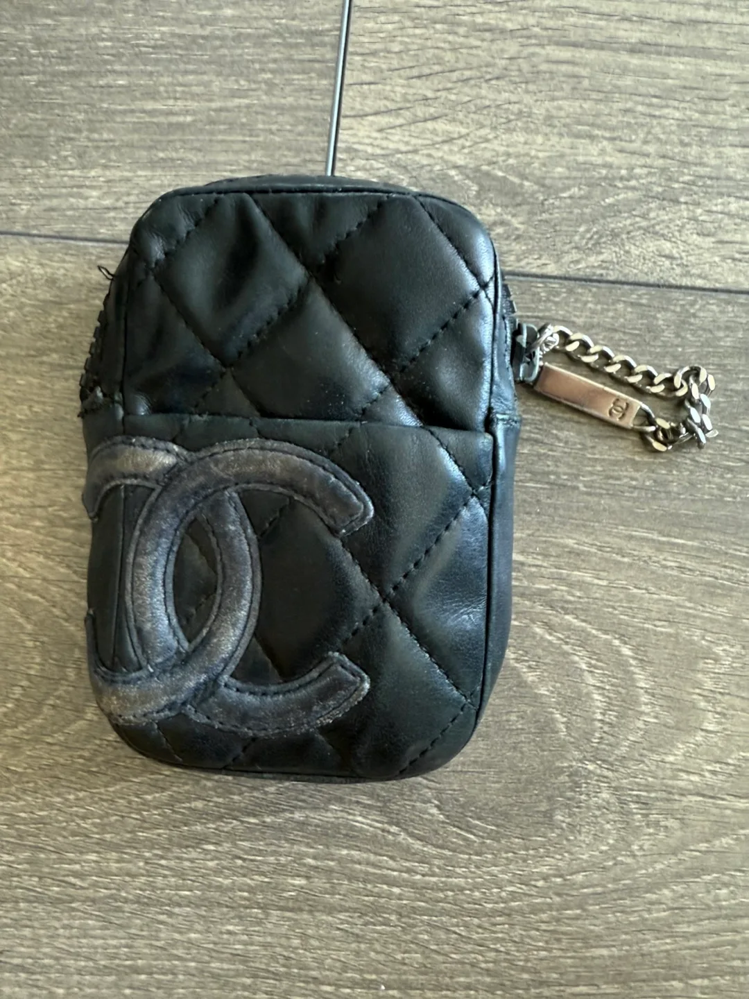 Chanel Black Quilted Leather small Purse thumbnail