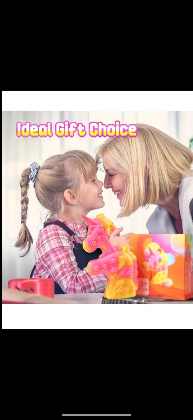 Unicorn Pop It Fidget Toy - New! image indicator(2)