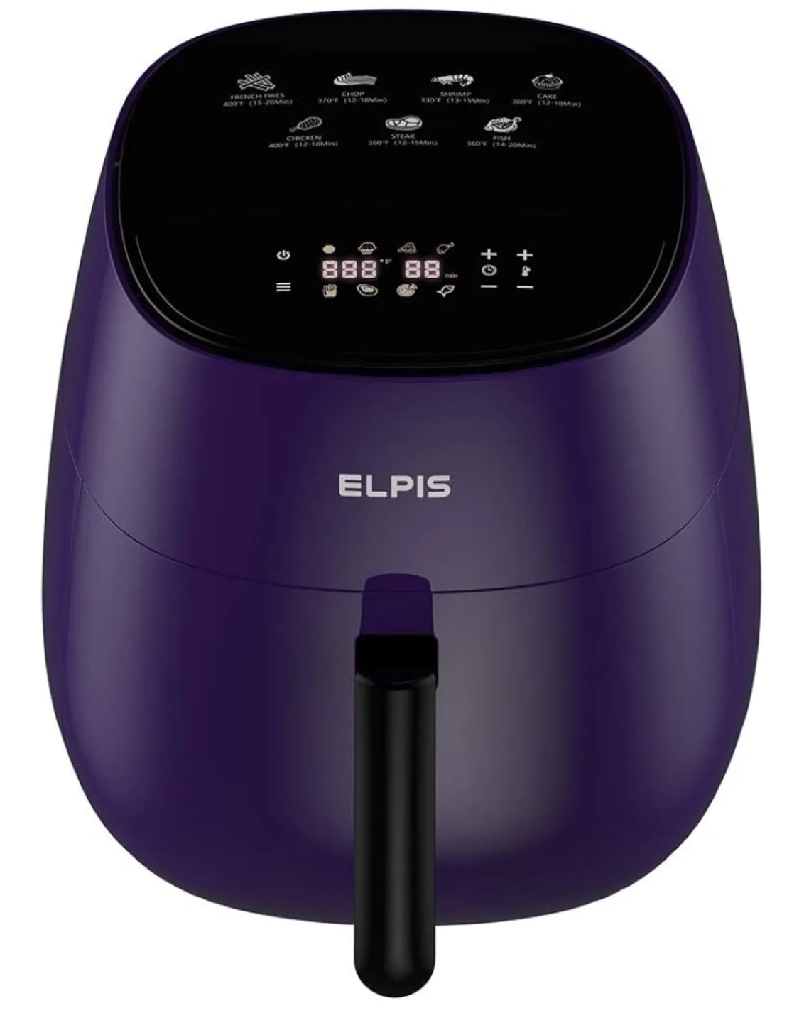 Purple Air Fryer 1400w 4.3qt thumbnail