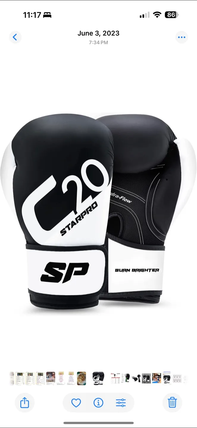 Starpro C20 Boxing Gloves thumbnail