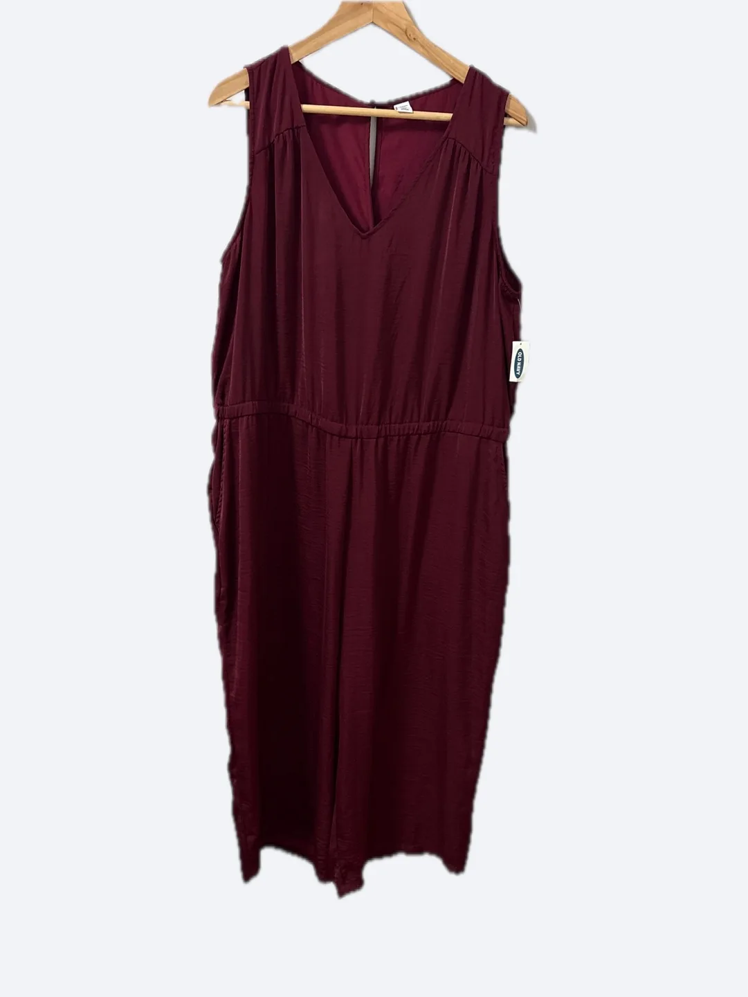 Old Navy Burgundy Romper thumbnail