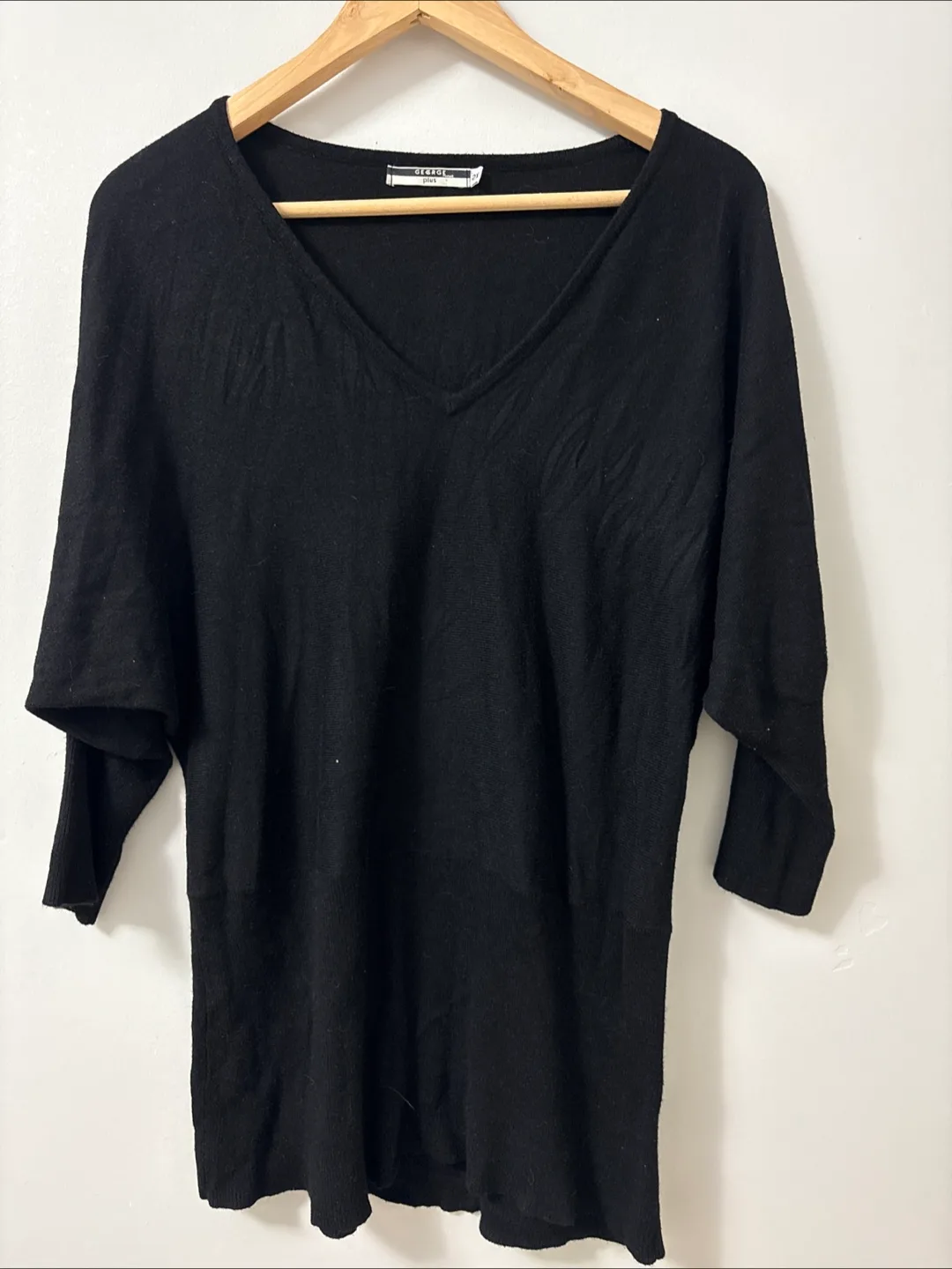 George Black V-Neck Sweater thumbnail