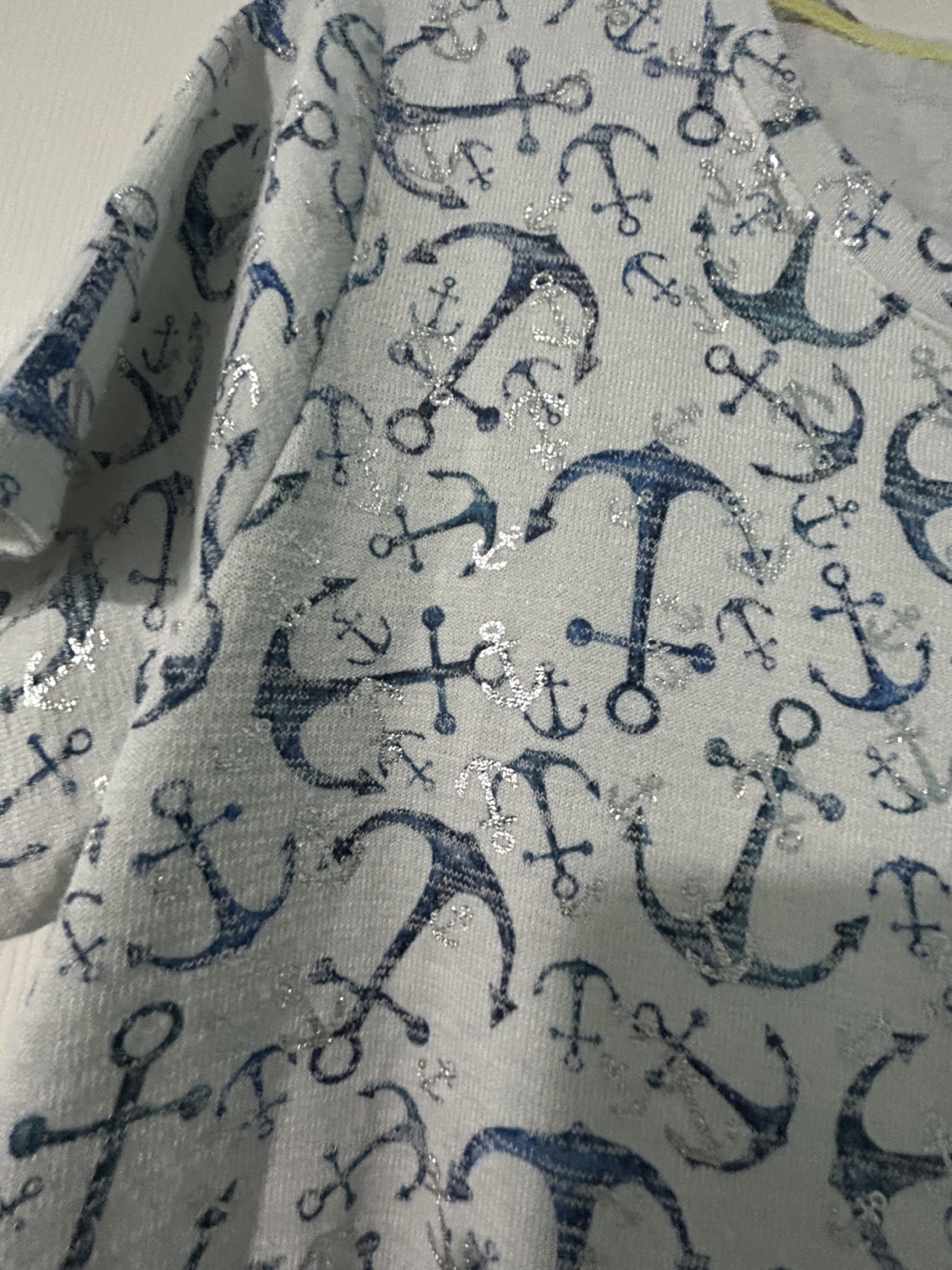 Cute Anchor print top -Large - photo 2