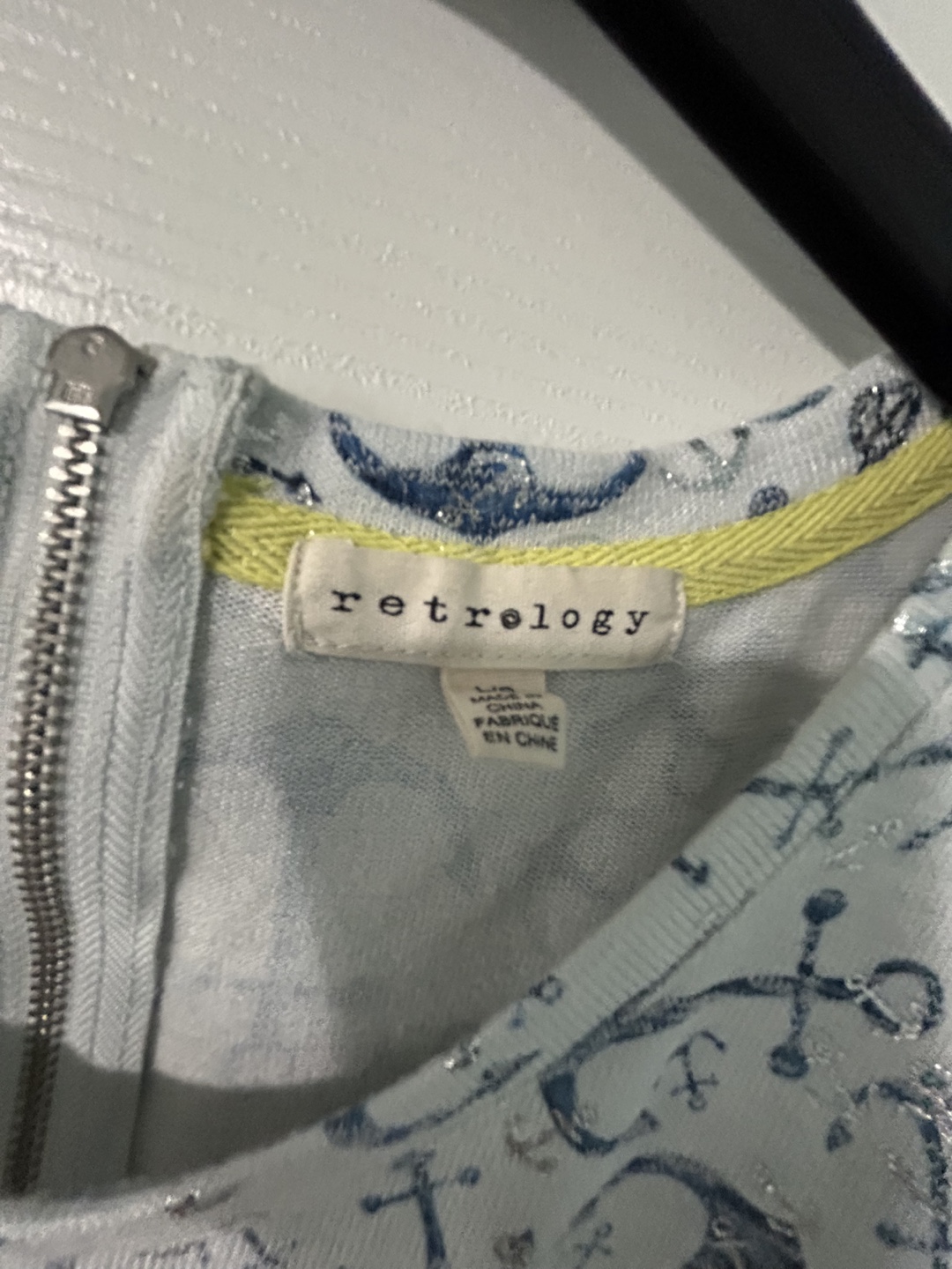 Cute Anchor print top -Large - photo 3