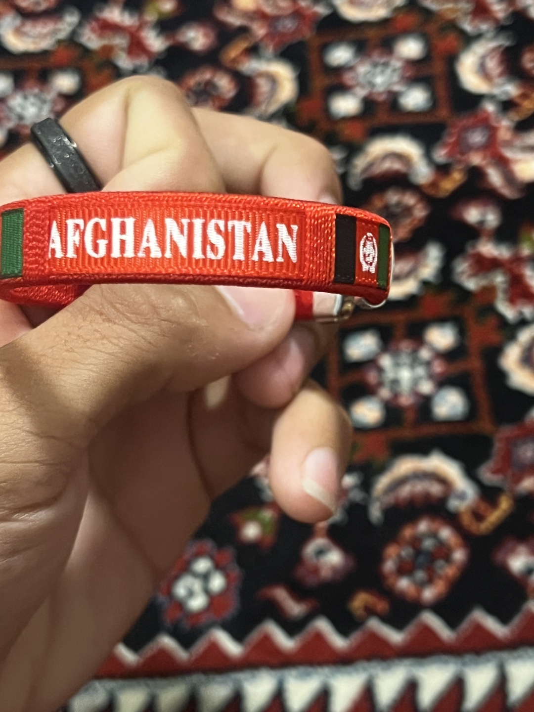 Afghanistan Flag Bracelet - photo 4