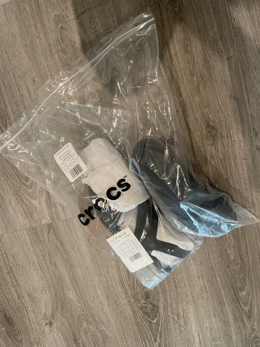 Crocs Brooklyn Low Wedge Sandals - Size US 7 - photo 3