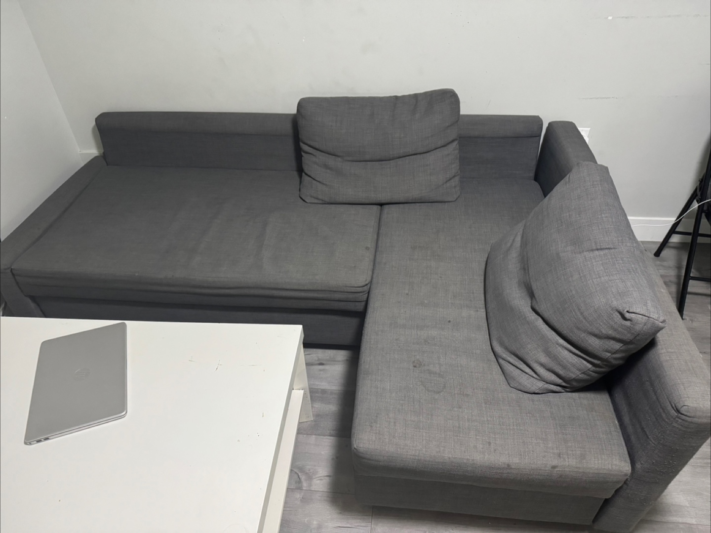 Ikea Grey Sectional Sofa Bed