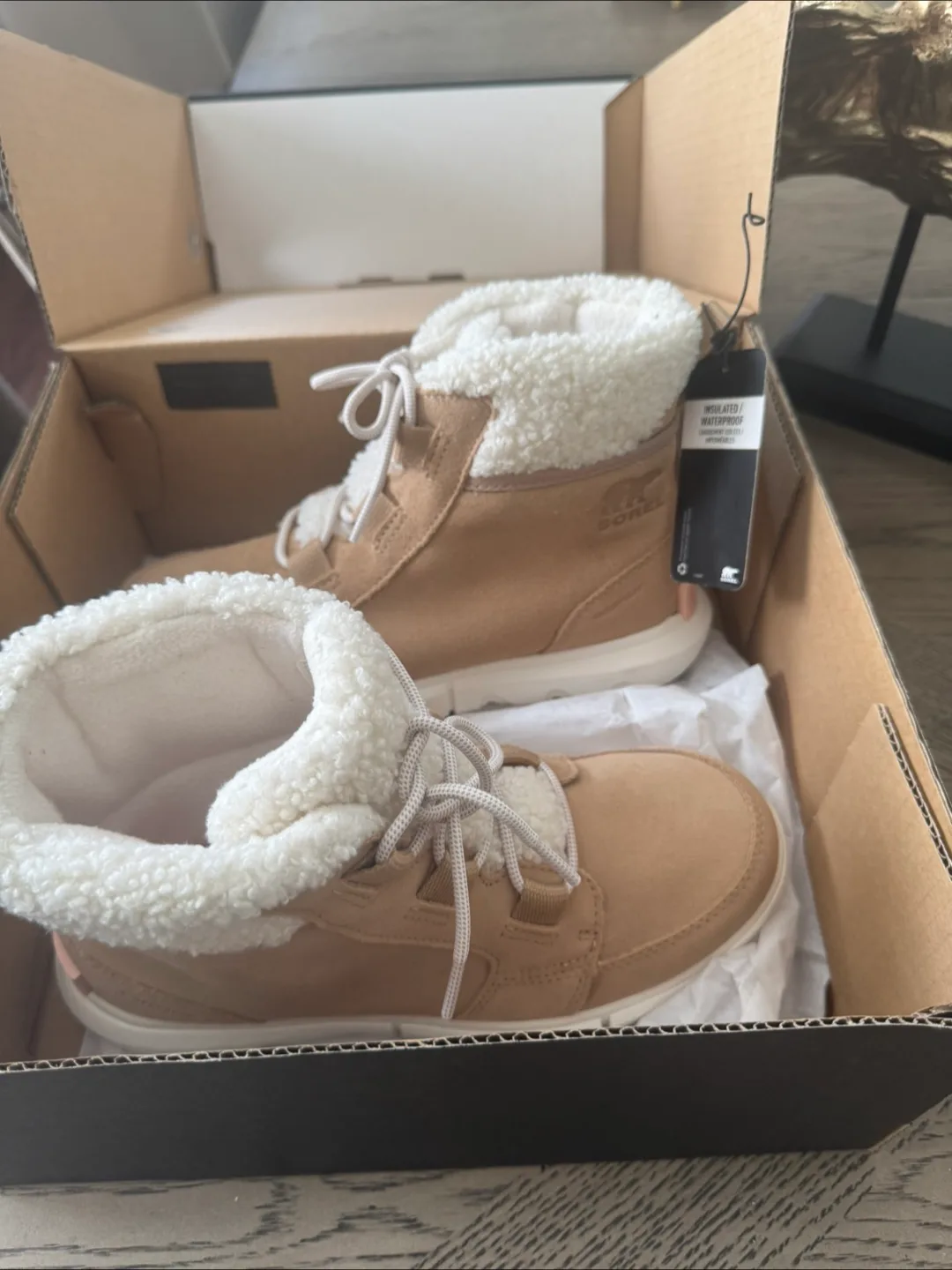Sorel Explorer II Carnival Cozy WP Boots - Sea Salt thumbnail