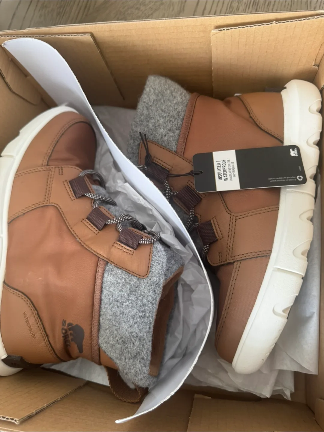 Sorel Explorer II Carnival Felt WP Boots - Size 7 thumbnail