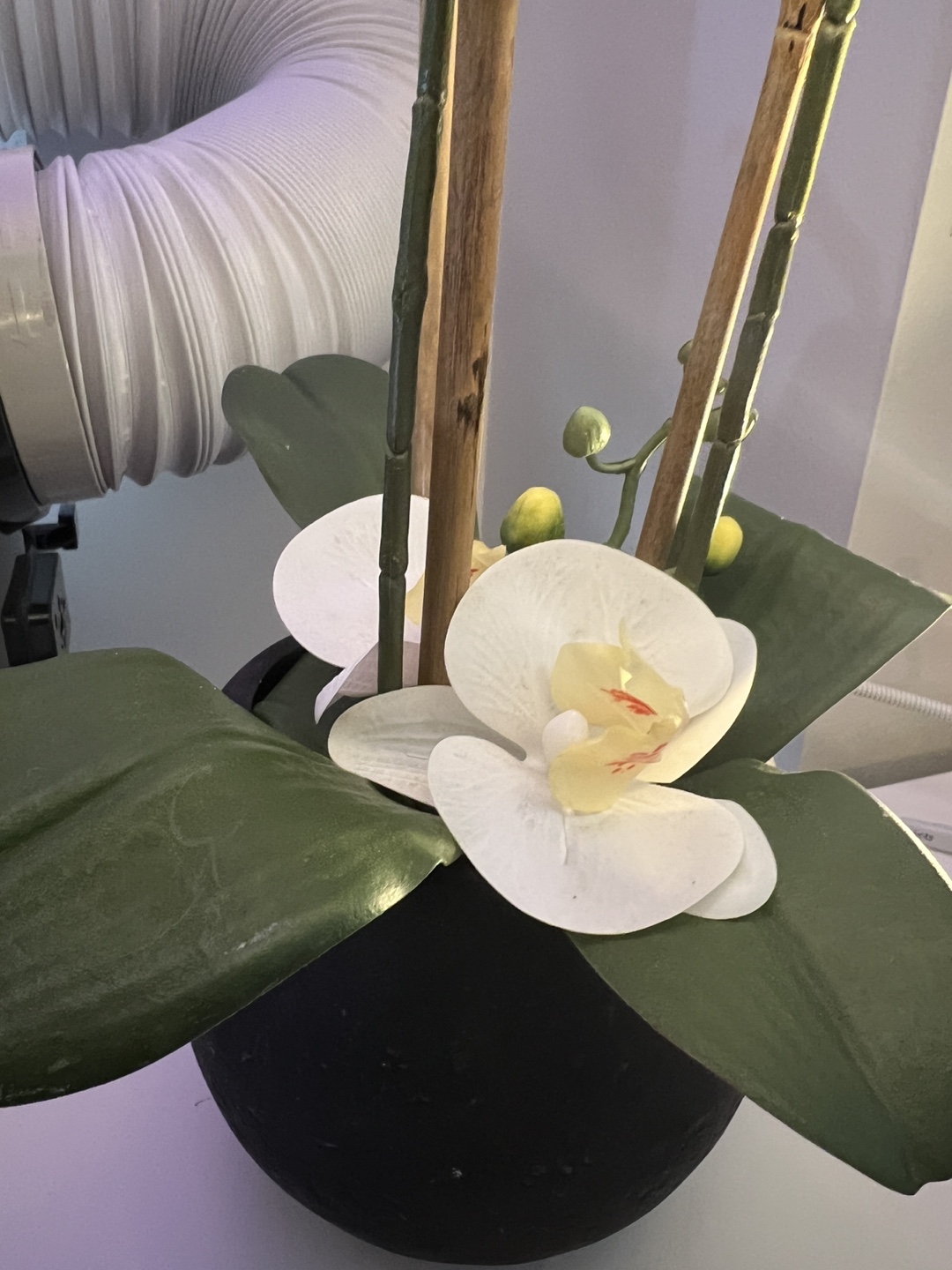 Orchid Flower Arrangement – Faux Silk – Beautiful Decor - photo 2