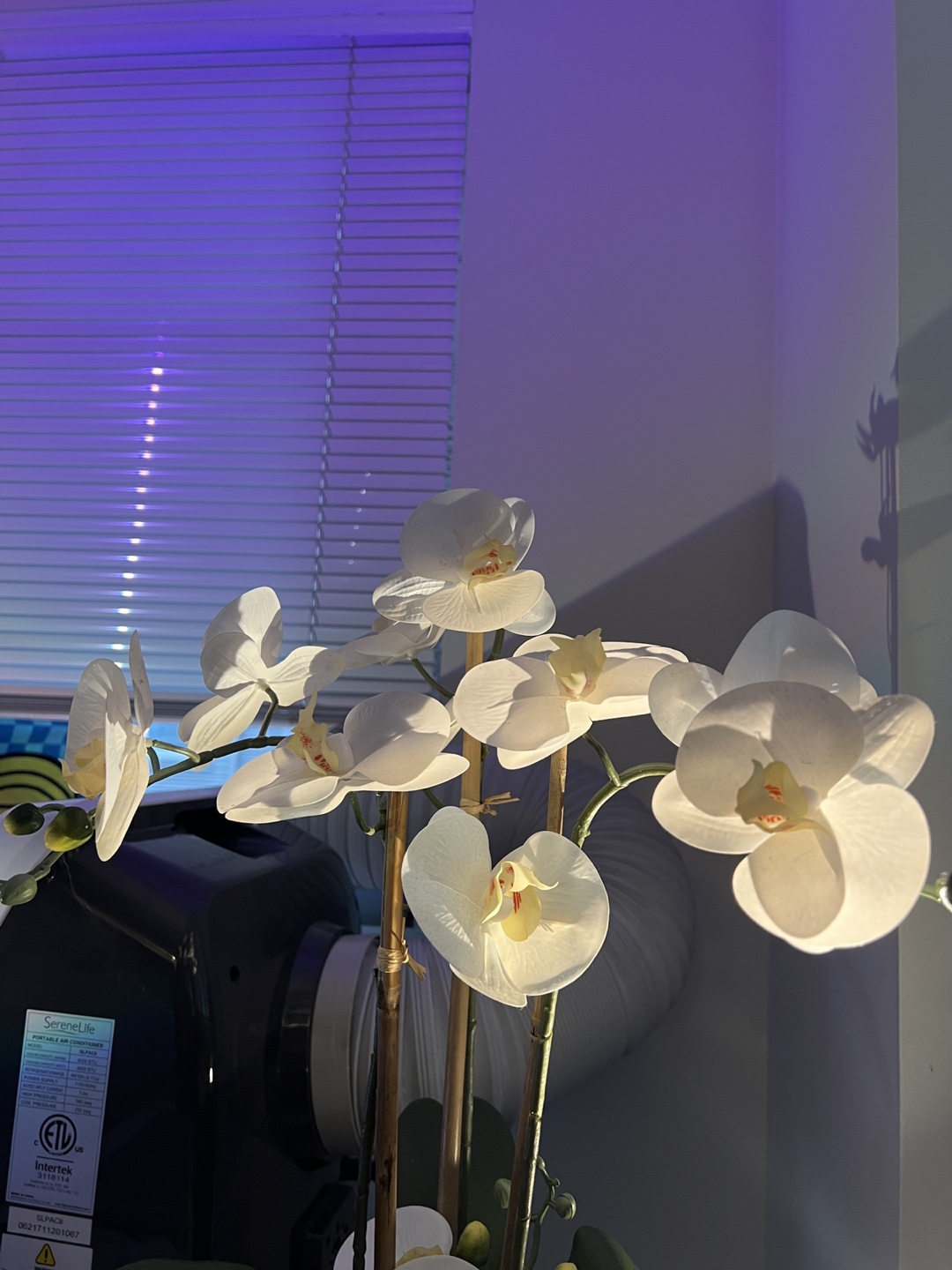 Orchid Flower Arrangement – Faux Silk – Beautiful Decor - photo 4
