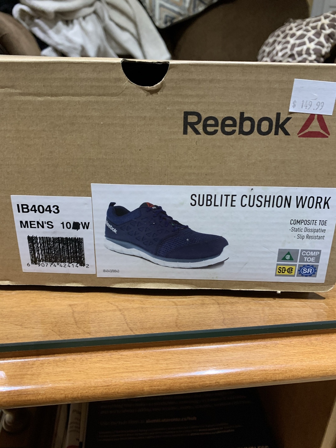 Brandnew Men’s Reebok Safety Shoes - photo 3