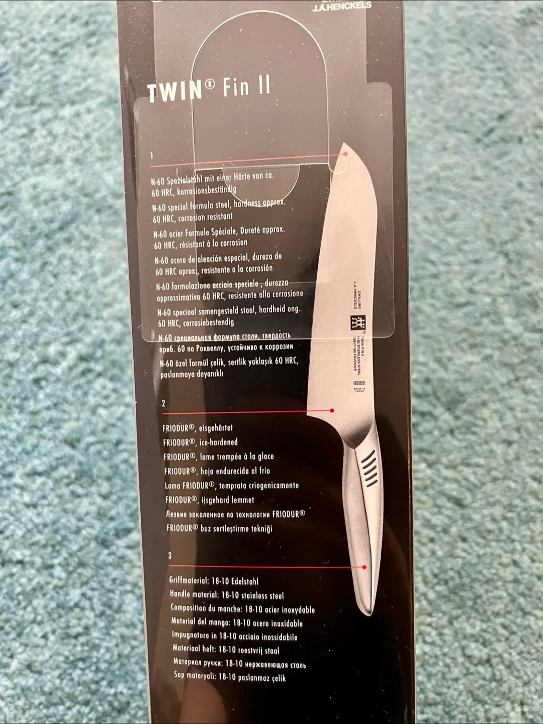 Brand New Zwilling J.A. Henckels TWIN Fin II Knife image indicator(5)