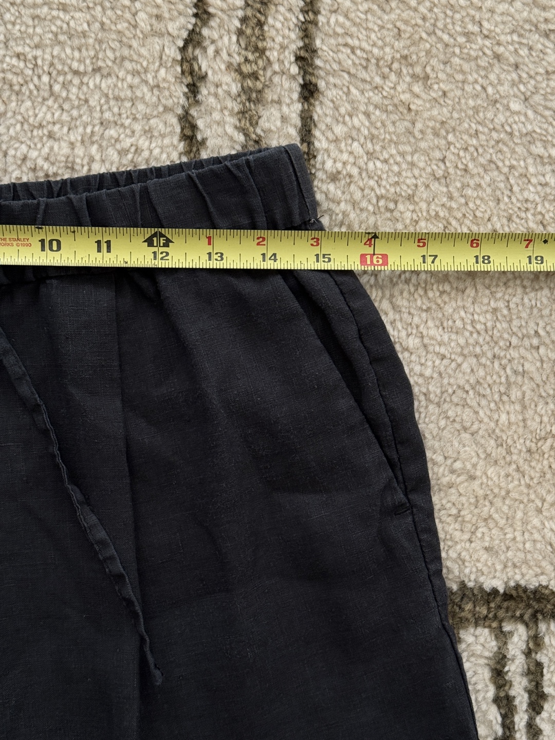 Muji Women's Hemp Cotton Easy Shorts M - photo 2