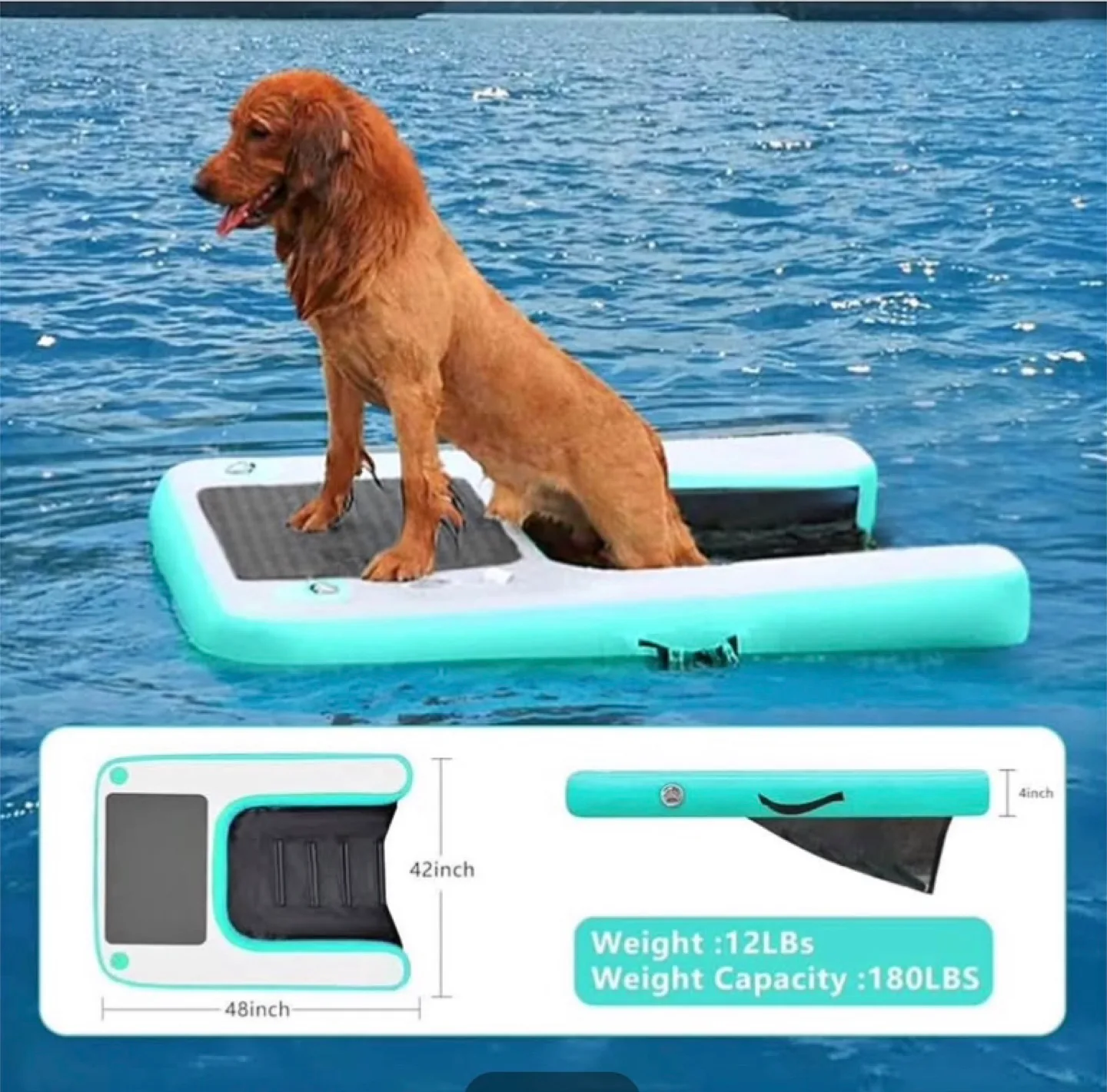 MTNLIFE Dog Pool Float - Like New! thumbnail