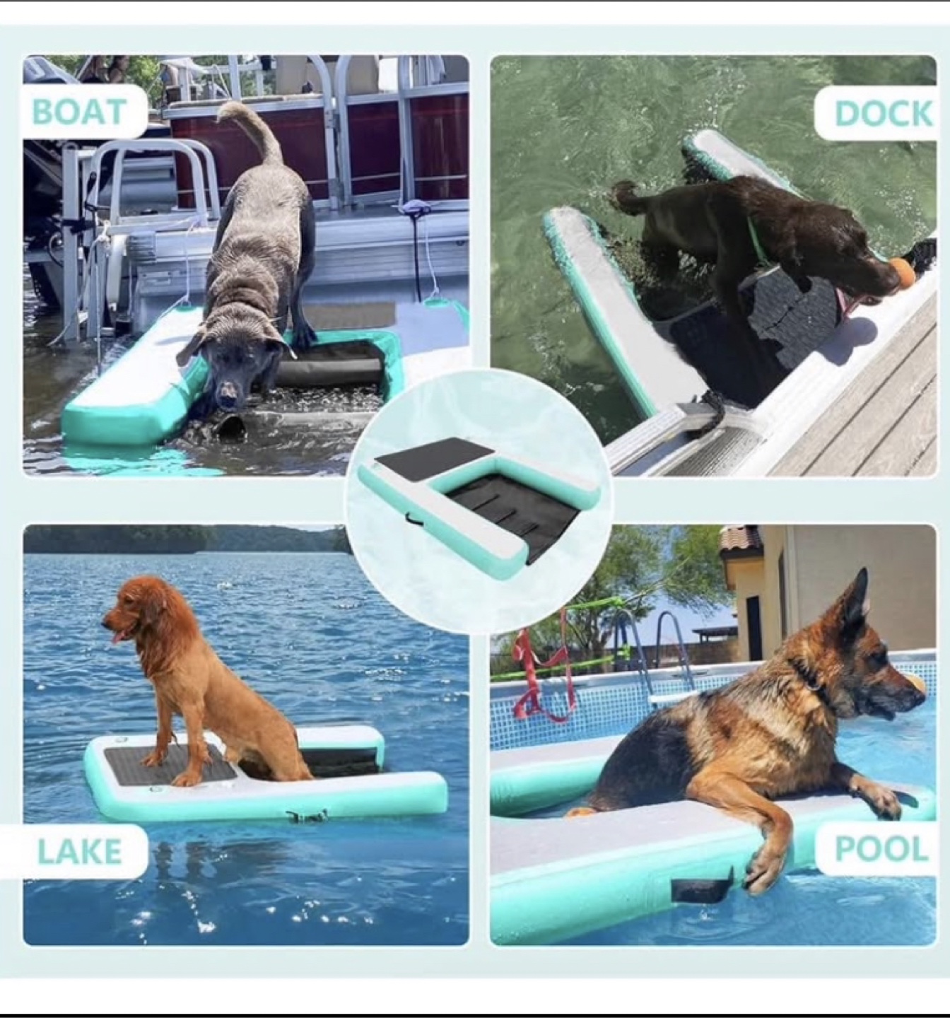 MTNLIFE Dog Pool Float - Like New! - photo 3