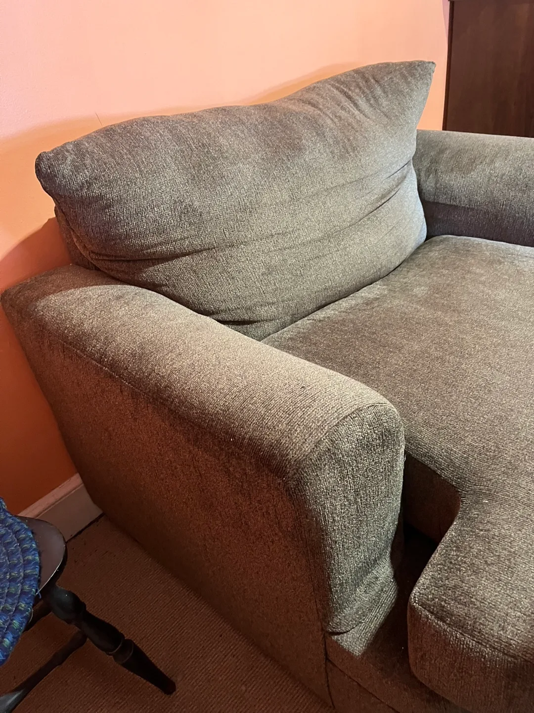 Comfortable Brown Armchair thumbnail